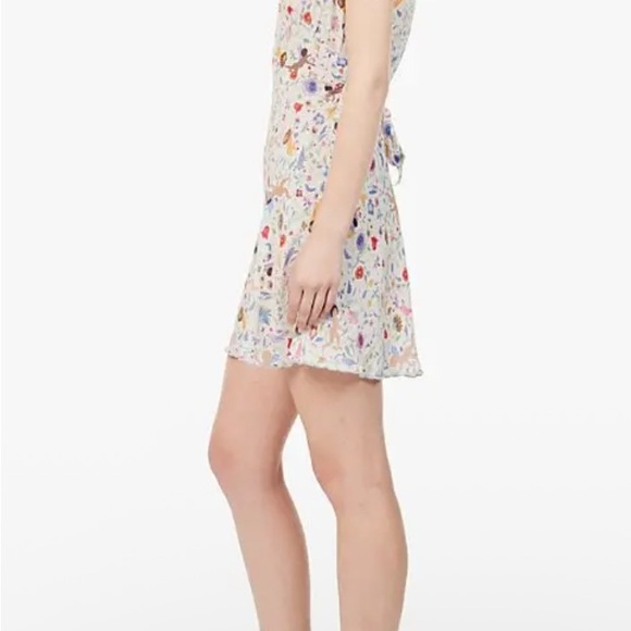 Ciao Lucia Pink and Orange Ruffled Tiered Sundress - Picture 3 of 9